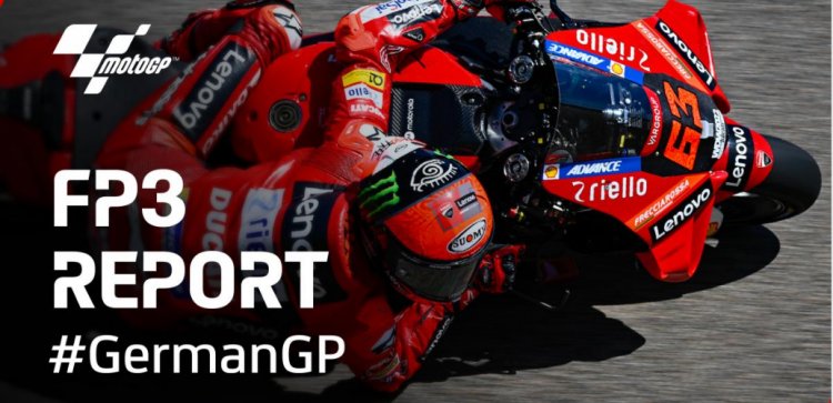 Bagnaia membuat sejarah dalam sesi FP3 yang menakjubkan