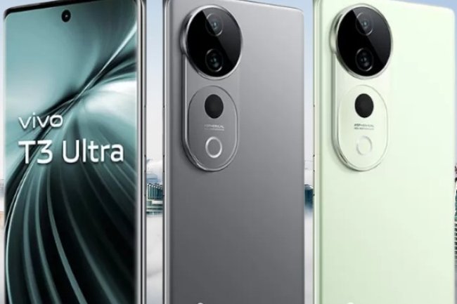 HP Vivo T3 Ultra Resmi meluncur dengan Tampilan Layar Curved, dengan Bodi Tipis